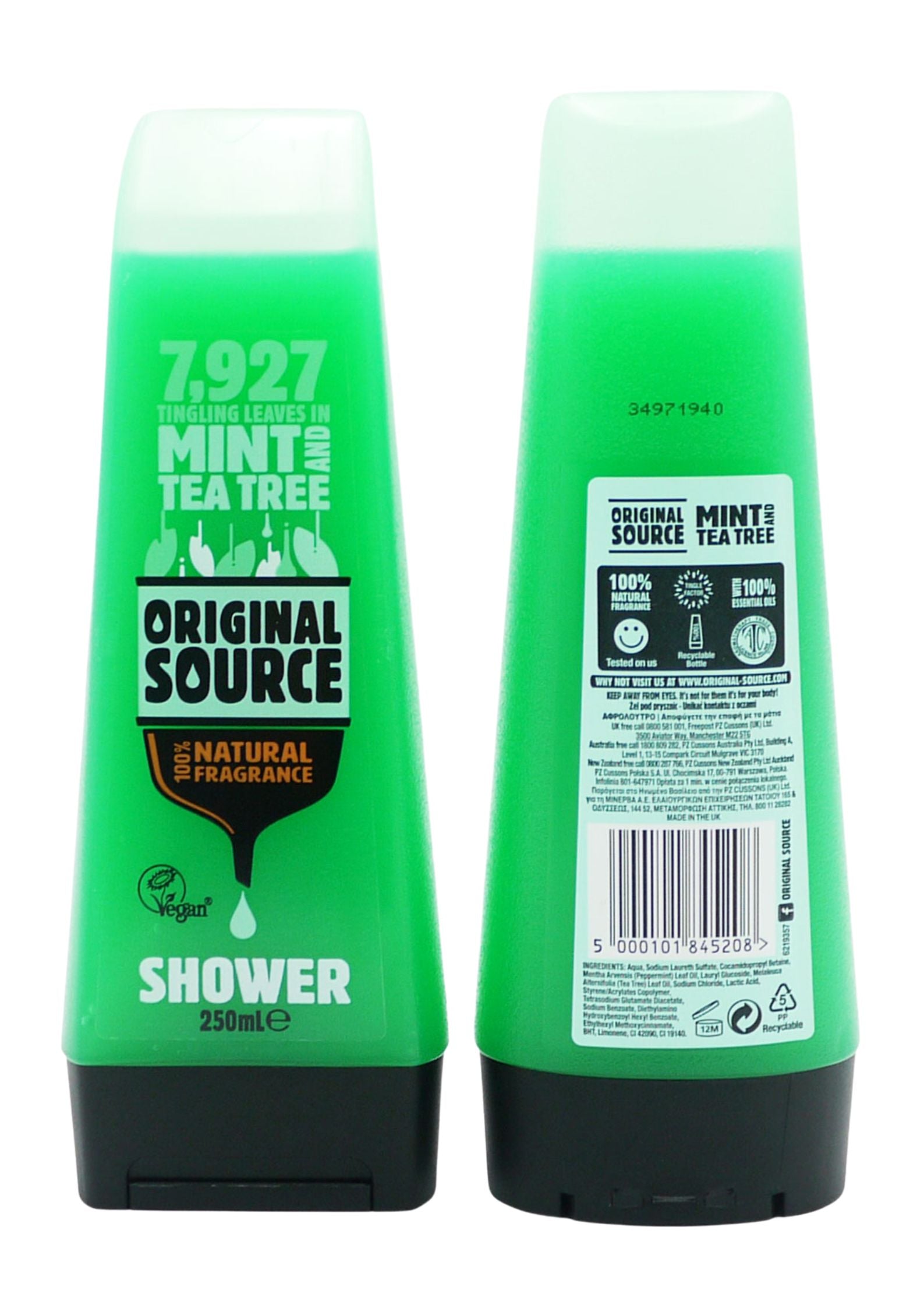 Buy Original Source Mint and Tea Tree Shower Gel 250ml - Premium Quality Toiletries Online - Product Image Buy Original Source Mint and Tea Tree Shower Gel 250ml - Premium Quality Toiletries Online - Product Image